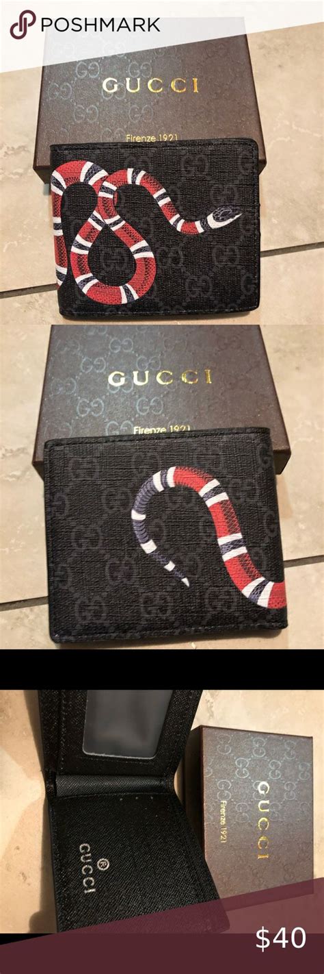 replica gucci wallet ebay|authentic gucci snake wallet.